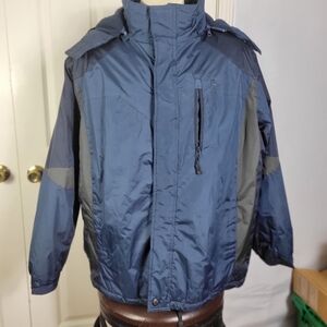 Snozu Platinum Collection men’s winter Snow Ski Blue Outerwear jacket Size XXL